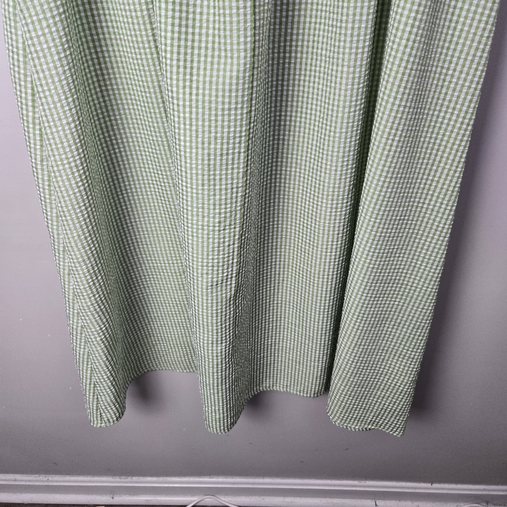 Emery Rose Green Plaid Dress Plus Size 1XL - Picture 5 of 8